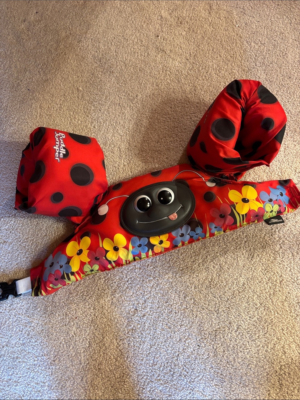 Kids Red Ladybug Floatation Vest